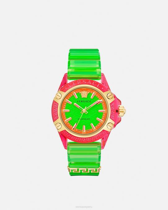 Versace accesorios mujer icono reloj indiglo activo 6BPV943 pnul