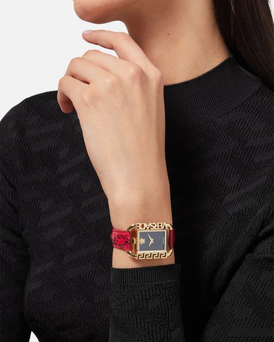 Versace accesorios mujer reloj con estilo 6BPV981 rojo