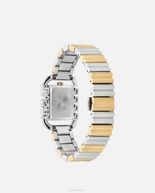 Versace accesorios mujer reloj con estilo 6BPV997 oro plata