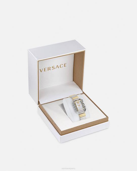 Versace accesorios mujer reloj con estilo 6BPV997 oro plata