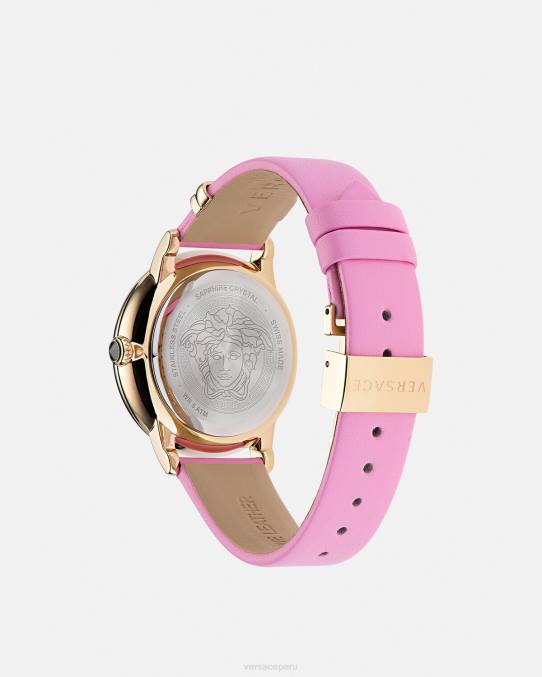 Versace accesorios mujer reloj con icono de medusa 6BPV983 rosa