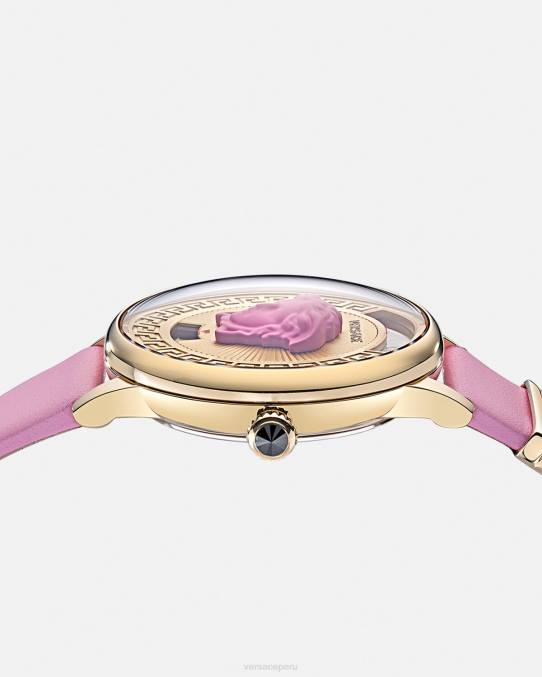 Versace accesorios mujer reloj con icono de medusa 6BPV983 rosa