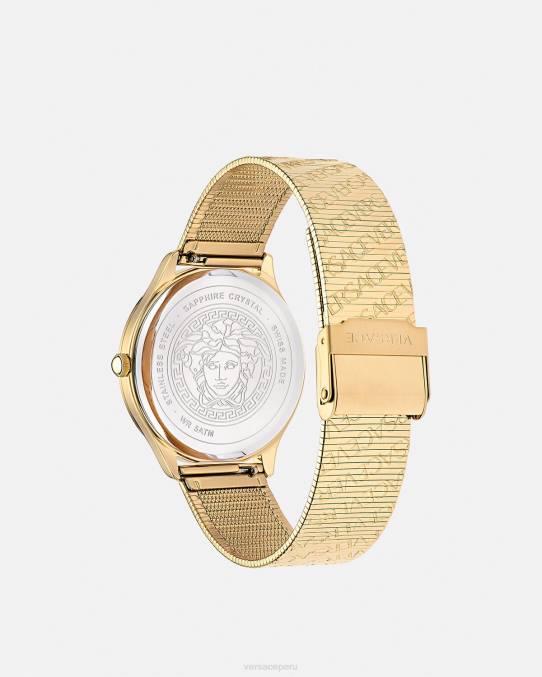 Versace accesorios mujer reloj con logo halo 6BPV970 oro