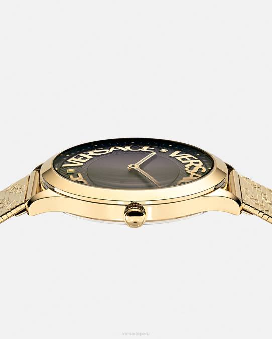 Versace accesorios mujer reloj con logo halo 6BPV970 oro