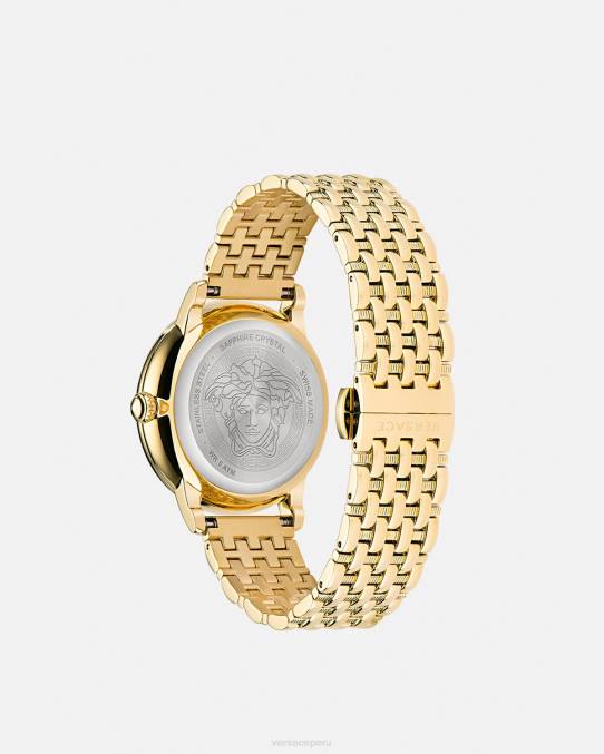 Versace accesorios mujer reloj la medusa con diamantes 6BPV962 oro negro
