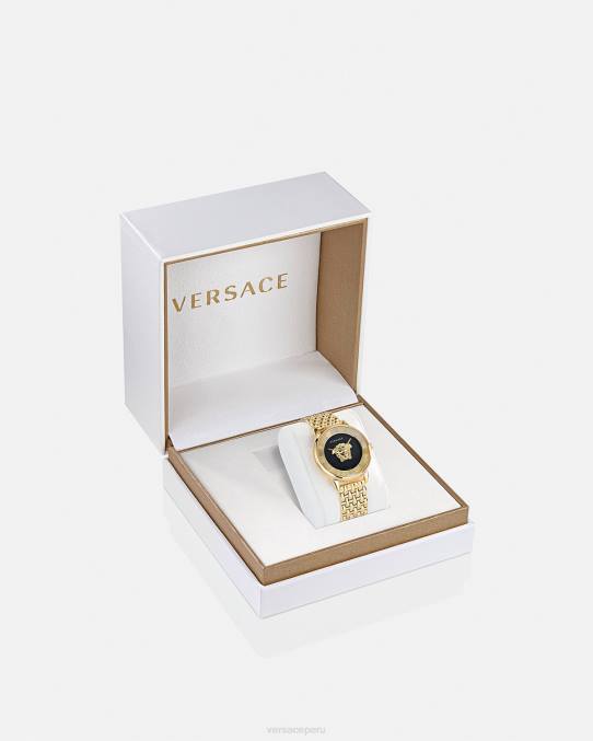 Versace accesorios mujer reloj la medusa con diamantes 6BPV962 oro negro