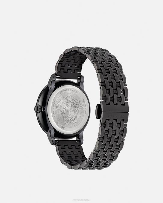 Versace accesorios mujer reloj la medusa con diamantes 6BPV973 negro