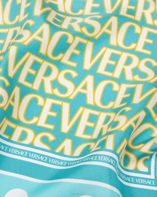 Versace accesorios mujer fular de seda integral 6BPV884 imprimir
