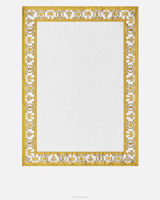 Versace ropa interior y ropa de playa mujer i toalla de playa barroca 6BPV1199 blanco