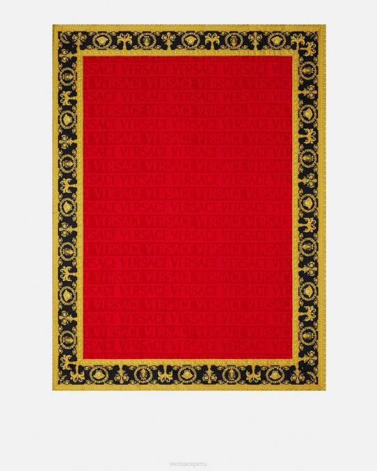 Versace ropa interior y ropa de playa mujer i toalla de playa barroca 6BPV1201 rojo