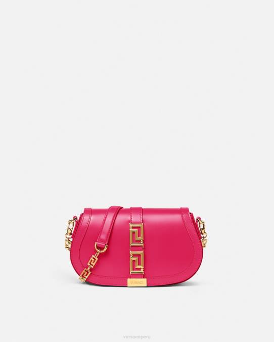 Versace bolsas mujer bolso de hombro con greca diosa 6BPV252 rosa