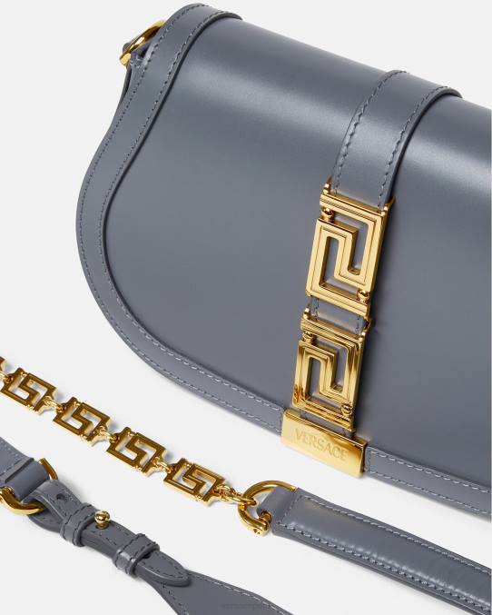 Versace bolsas mujer bolso de hombro con greca diosa 6BPV267 un color