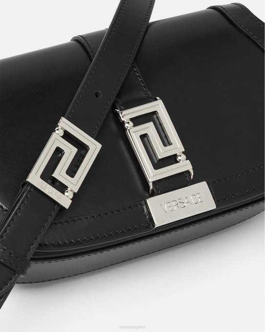 Versace bolsas mujer bolso de hombro mini con greca diosa 6BPV247 negro