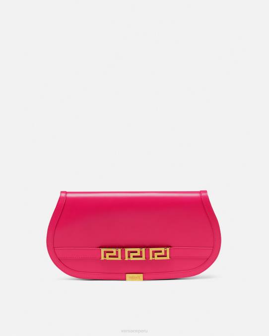 Versace bolsas mujer bolso de mano con greca diosa 6BPV262 rosa