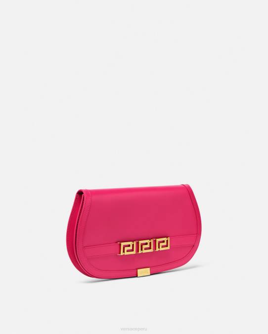 Versace bolsas mujer bolso de mano con greca diosa 6BPV262 rosa