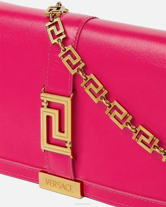 Versace bolsas mujer bolso mini con greca diosa 6BPV259 rosa