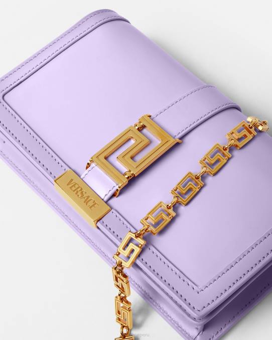 Versace bolsas mujer bolso mini con greca diosa 6BPV269 lila