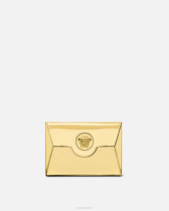 Versace bolsas mujer bolsa tipo sobre la medusa 6BPV364 oro