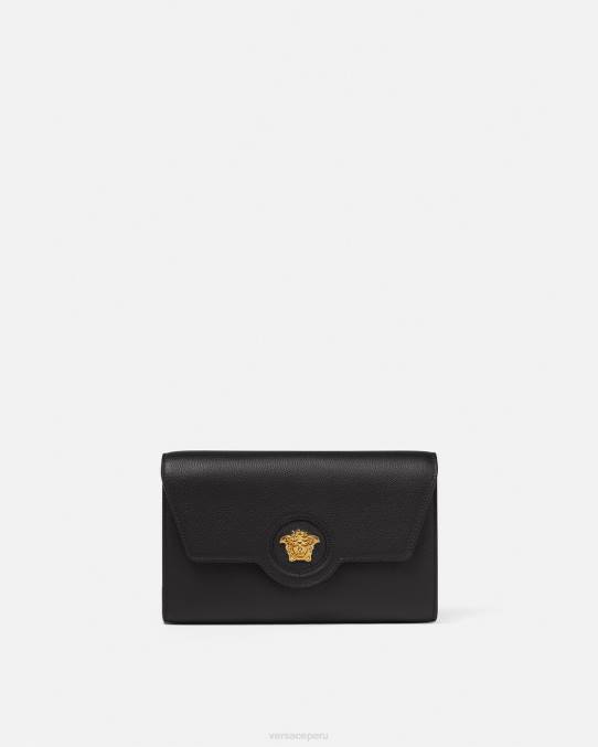 Versace bolsas mujer bolso crossbody con medusa 6BPV344 negro