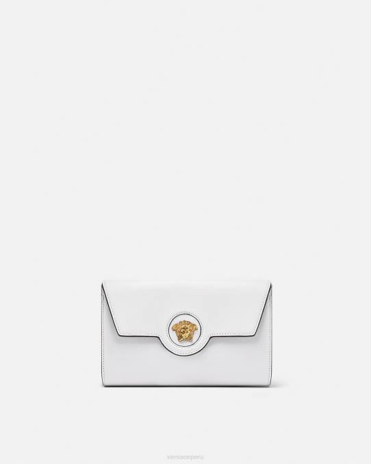 Versace bolsas mujer bolso crossbody con medusa 6BPV345 blanco