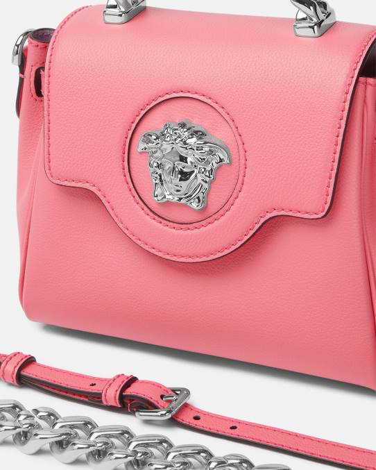 Versace bolsas mujer bolso de mano pequeño la medusa 6BPV332 rosa