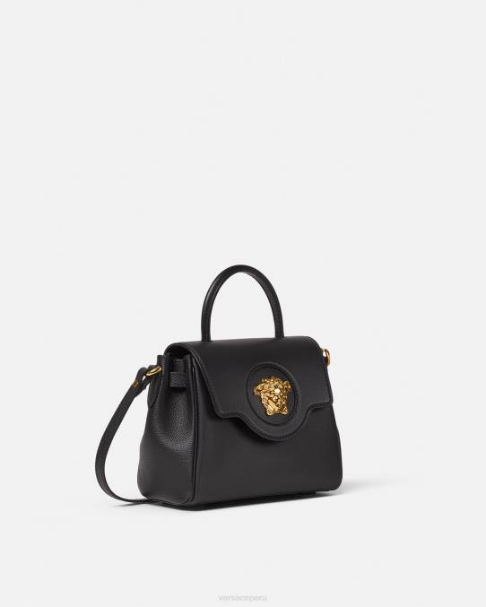 Versace bolsas mujer bolso de mano pequeño la medusa 6BPV334 negro