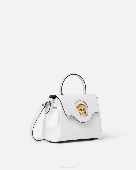 Versace bolsas mujer bolso de mano pequeño la medusa 6BPV335 blanco