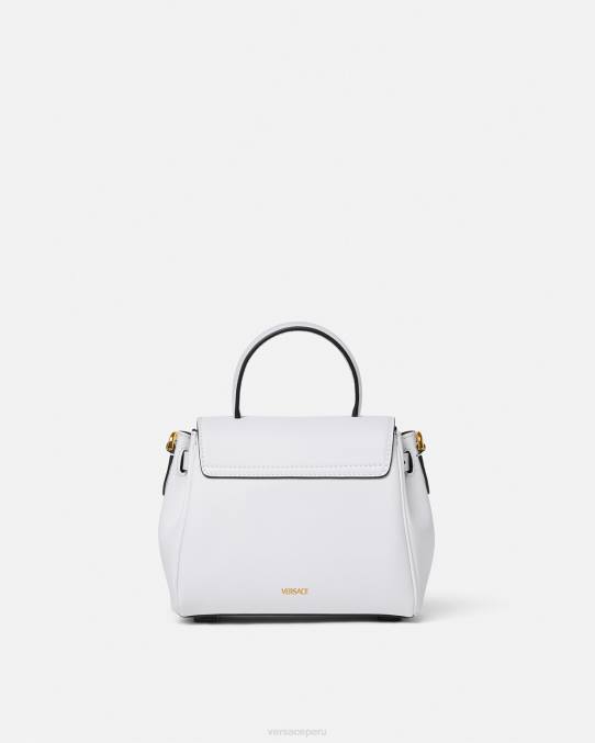 Versace bolsas mujer bolso de mano pequeño la medusa 6BPV335 blanco