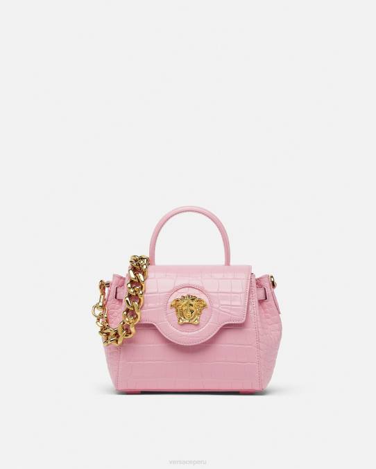 Versace bolsas mujer bolso de mano pequeño la medusa 6BPV337 rosa
