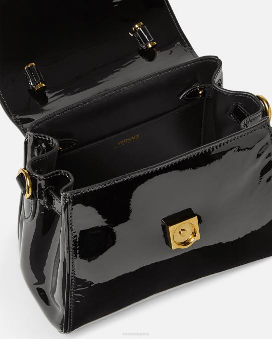 Versace bolsas mujer bolso de mano pequeño la medusa 6BPV361 negro