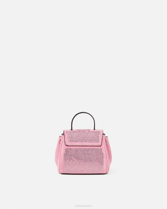 Versace bolsas mujer bolso micro con tachuelas la medusa 6BPV328 rosa