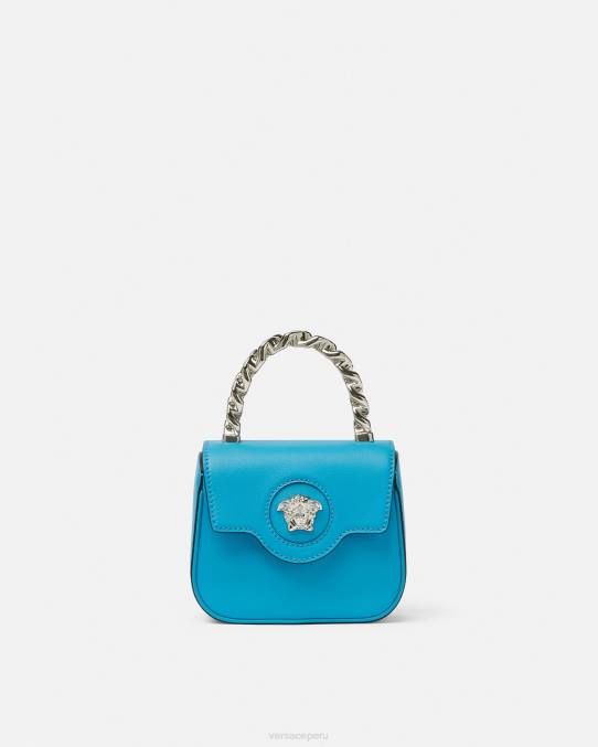 Versace bolsas mujer bolso mini con medusa 6BPV308 turquesa