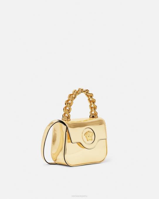 Versace bolsas mujer bolso mini con medusa 6BPV310 oro