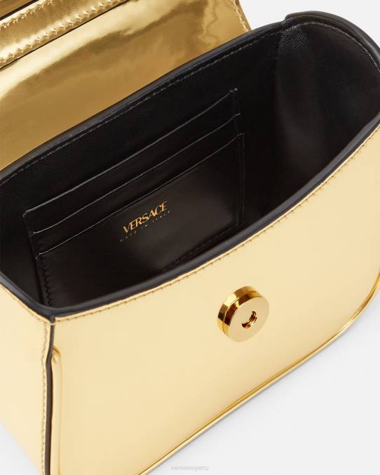 Versace bolsas mujer bolso mini con medusa 6BPV310 oro