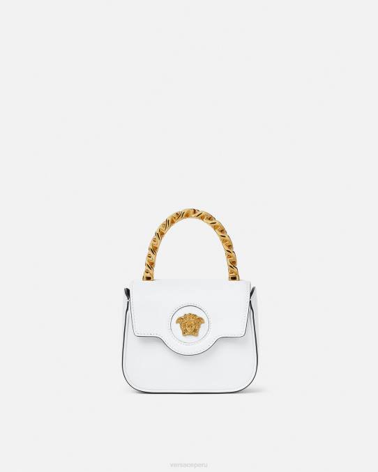 Versace bolsas mujer bolso mini con medusa 6BPV312 blanco