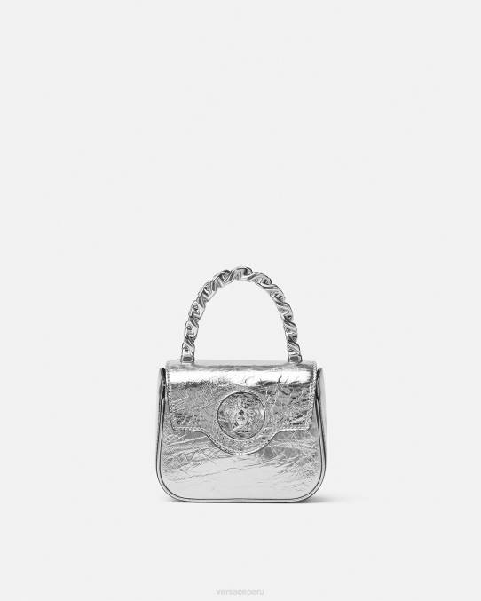 Versace bolsas mujer bolso mini metalizado la medusa 6BPV306 un color