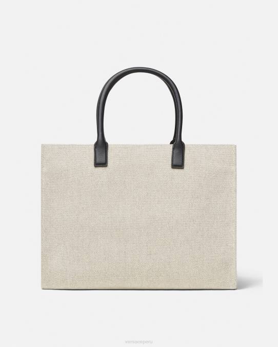 Versace bolsas mujer bolso shopper grande con medusa 6BPV340 beige