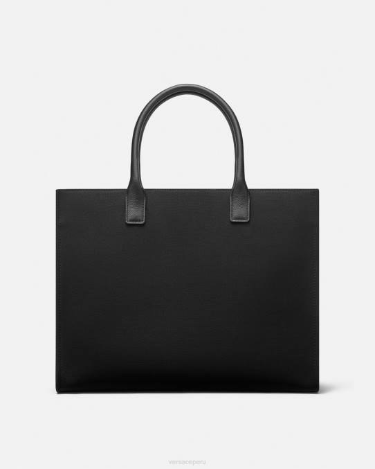 Versace bolsas mujer bolso shopper grande con medusa 6BPV341 negro