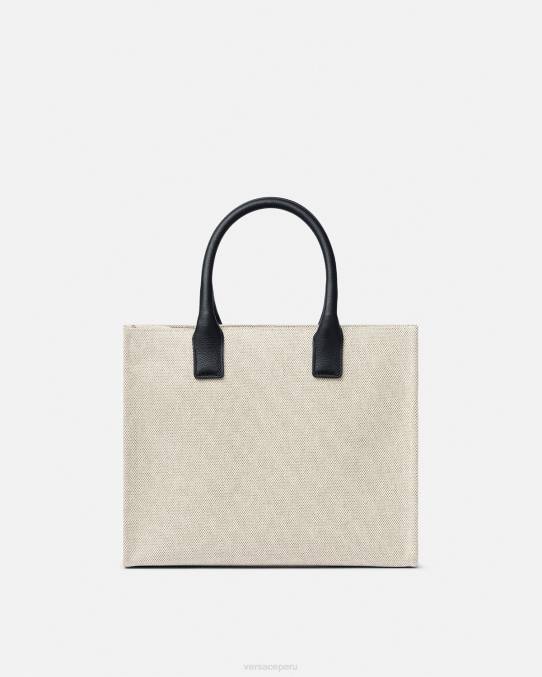 Versace bolsas mujer bolso shopper pequeño con medusa 6BPV330 beige