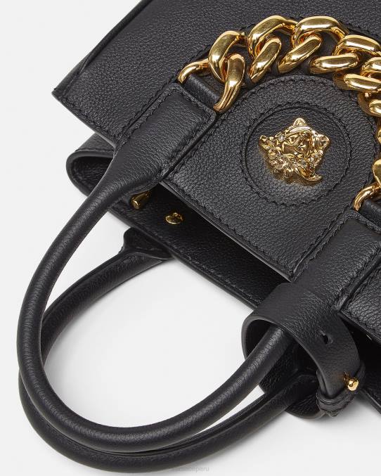 Versace bolsas mujer bolso shopper pequeño con medusa 6BPV362 negro