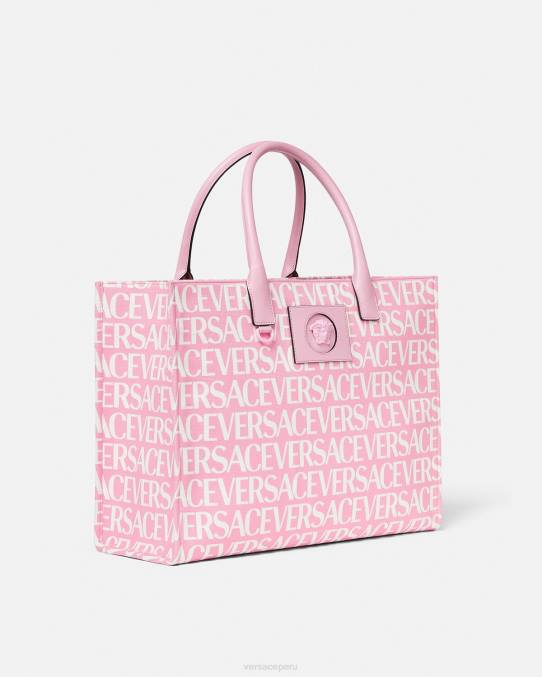 Versace bolsas mujer bolso tote grande en toda la prenda 6BPV323 rosa