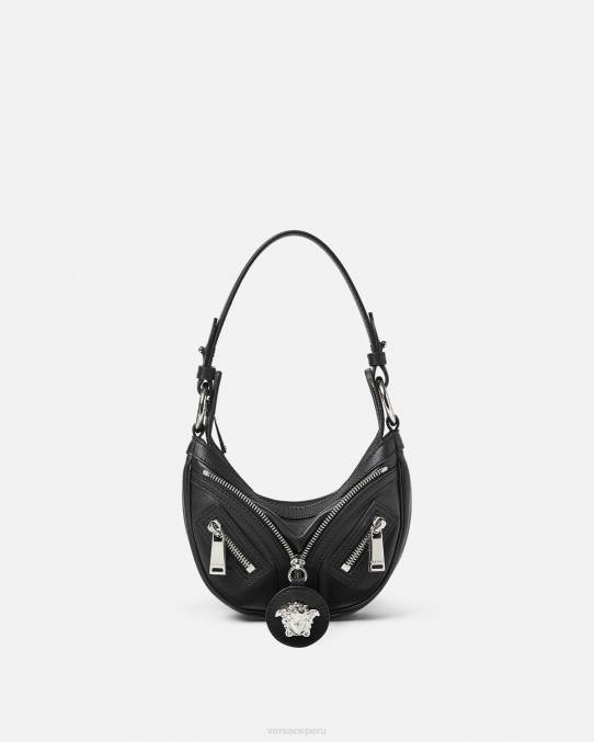 Versace bolsas mujer bolso hobo mini repetido 6BPV287 negro