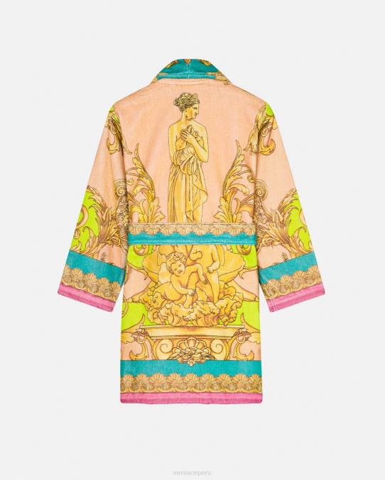 Versace ropa interior y ropa de playa mujer bata de baño diosa barroca 6BPV1097 imprimir