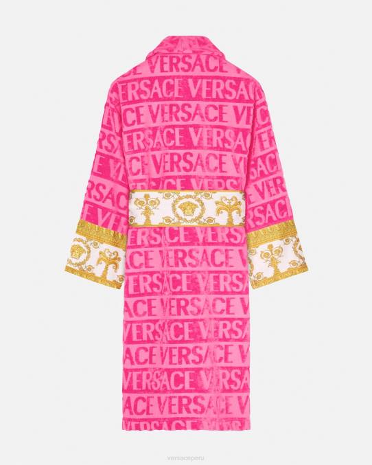 Versace ropa interior y ropa de playa mujer yo bata de baño barroca 6BPV1094 fucsia