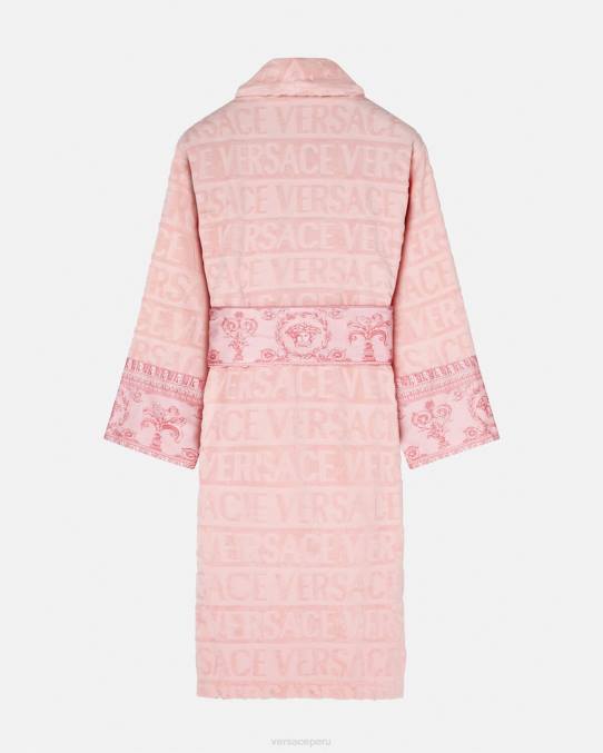 Versace ropa interior y ropa de playa mujer yo bata de baño barroca 6BPV1095 rosa