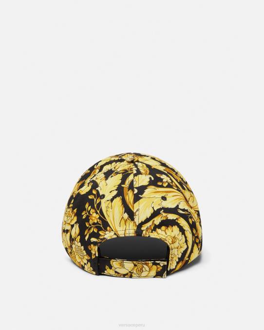 Versace ropa interior y ropa de playa mujer gorra de béisbol con logo barroco 6BPV1209 imprimir