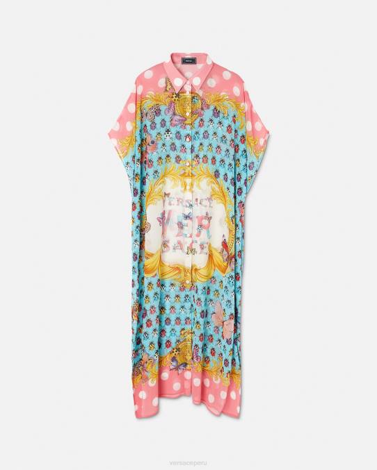 Versace ropa interior y ropa de playa mujer camisa de mariposas 6BPV1193 imprimir