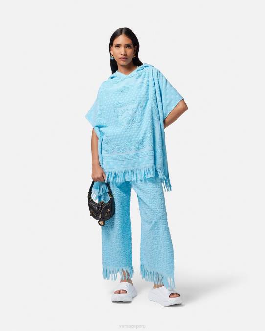 Versace ropa interior y ropa de playa mujer pareo de toalla con mariposas patrimoniales 6BPV1192 un color