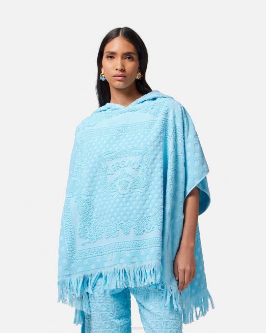 Versace ropa interior y ropa de playa mujer pareo de toalla con mariposas patrimoniales 6BPV1192 un color