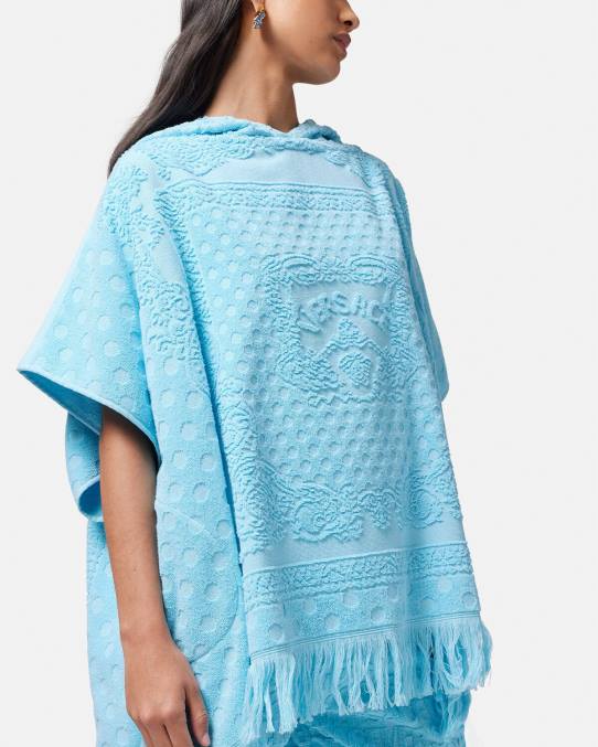 Versace ropa interior y ropa de playa mujer pareo de toalla con mariposas patrimoniales 6BPV1192 un color